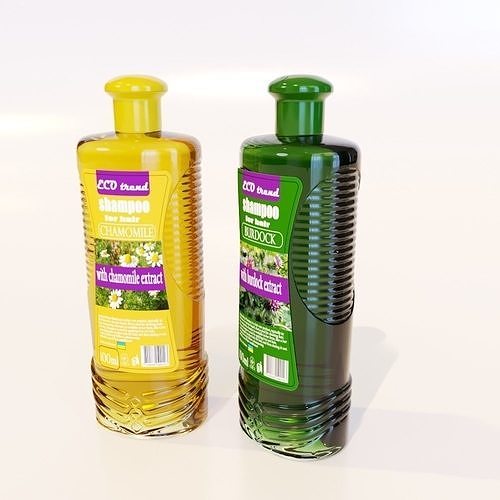 shampoo bottle 3D model