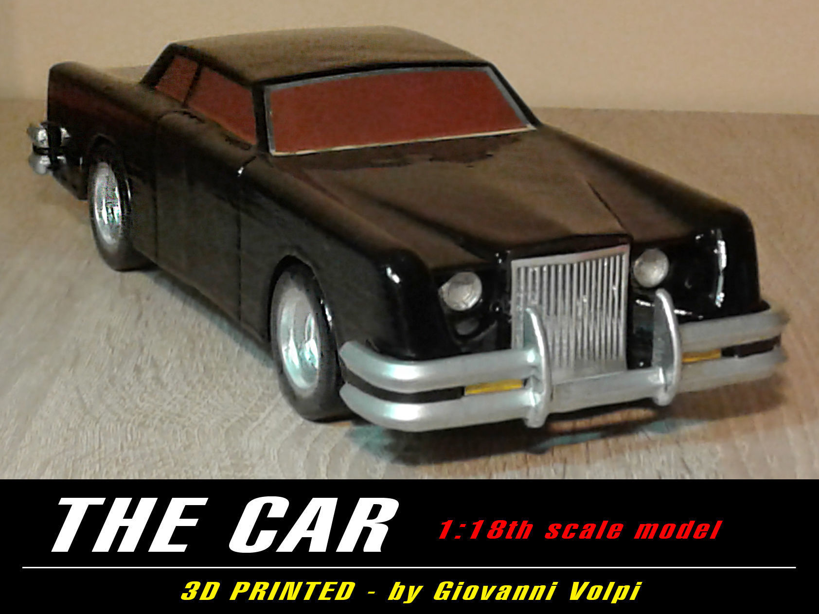 THE CAR toy 3D print model_1