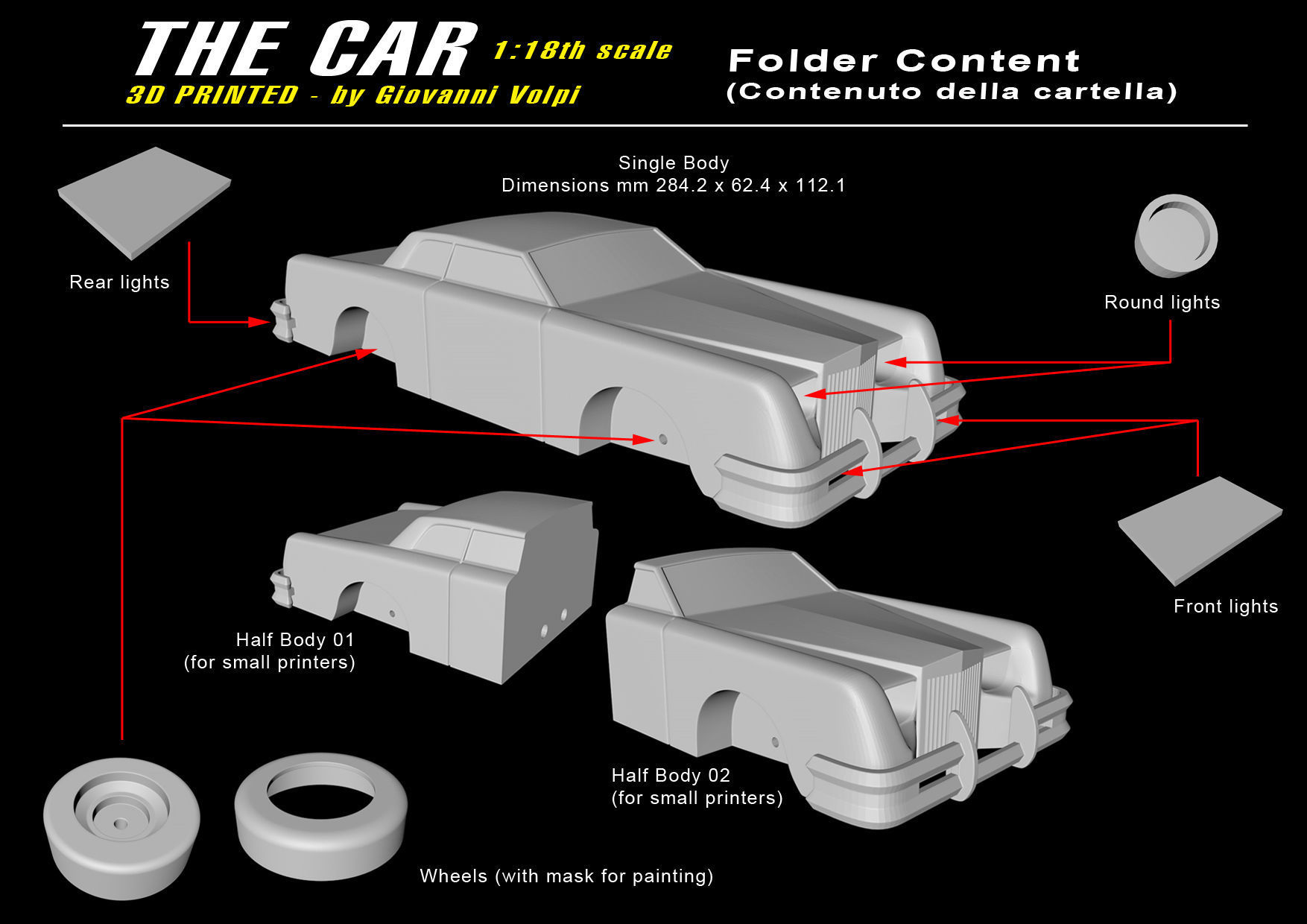 THE CAR toy 3D print model_2