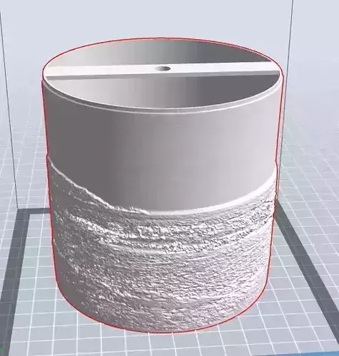 Landscape lamp 3d Printed 