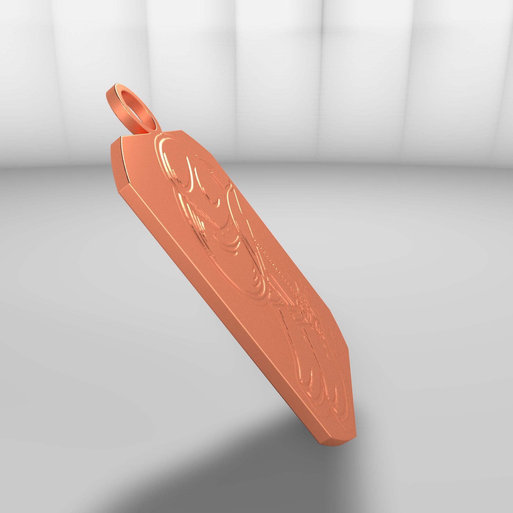 Country boots and hat 3D model_3