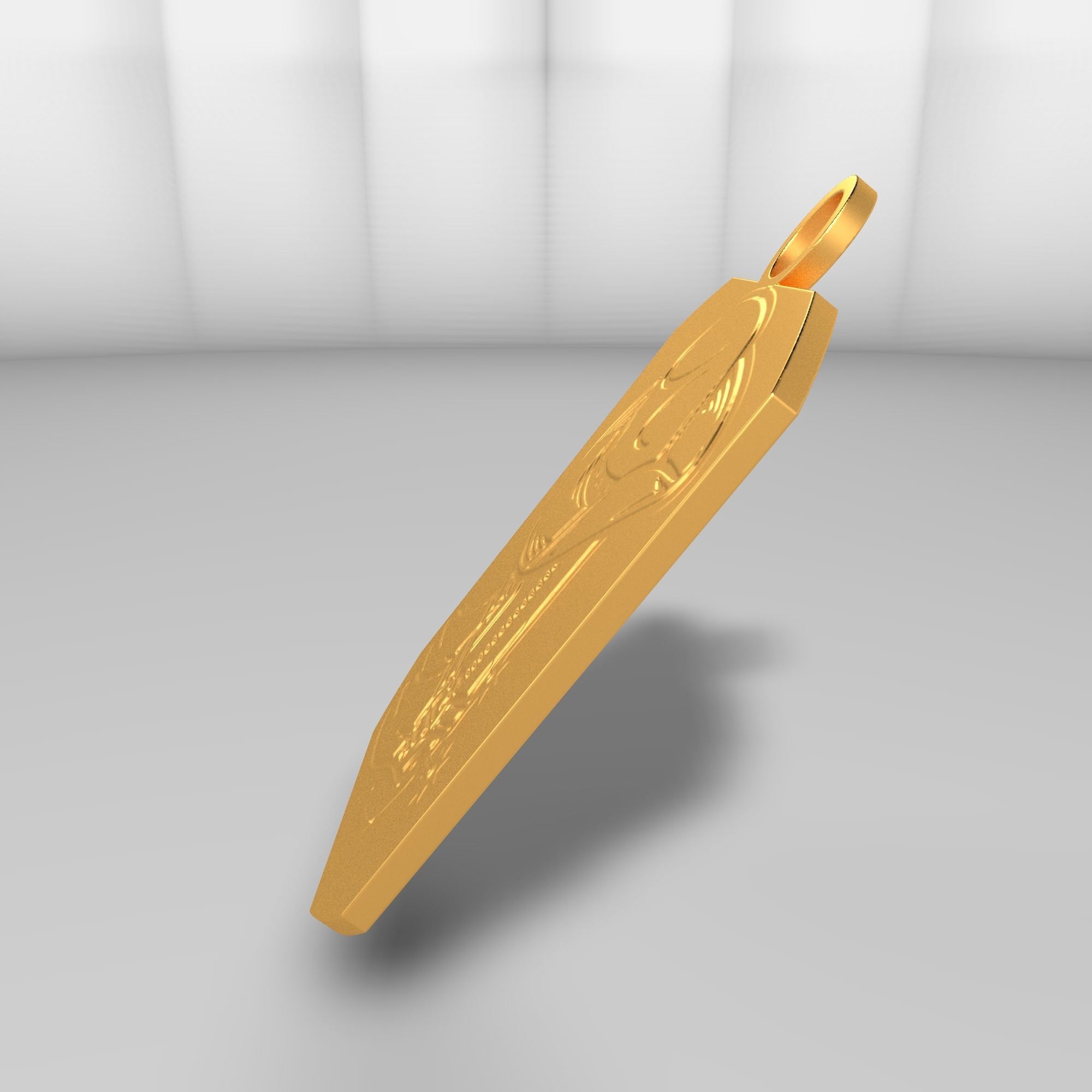 Country boots and hat 3D model_8