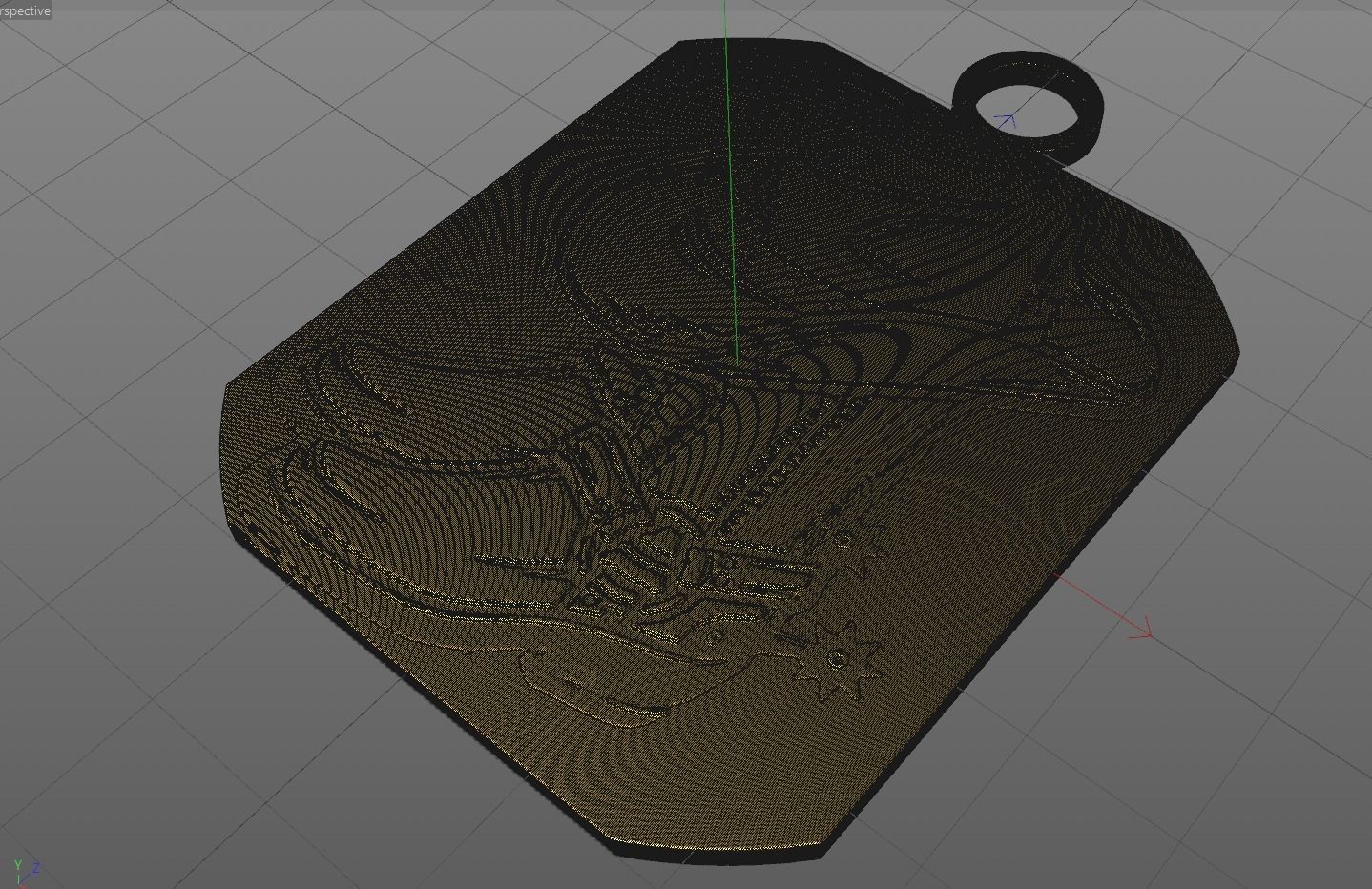 Country boots and hat 3D model_5