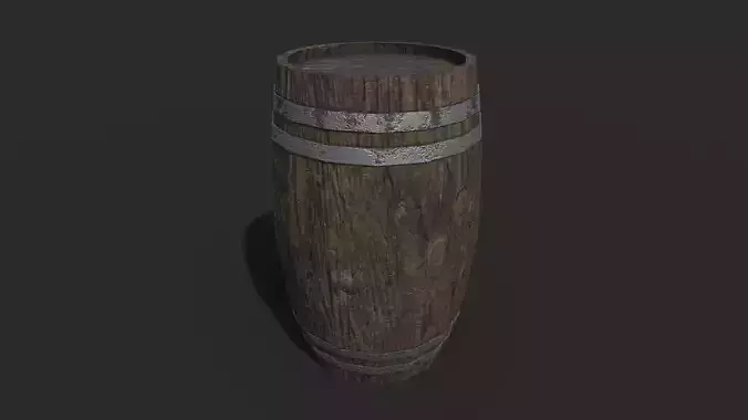 Wood Barrel