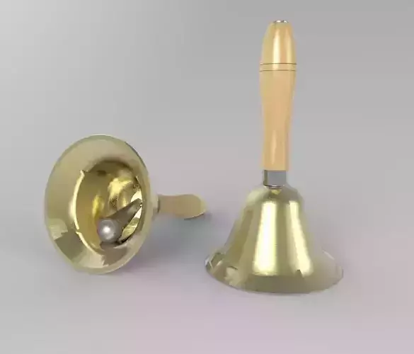 The Hand Bell 3D model