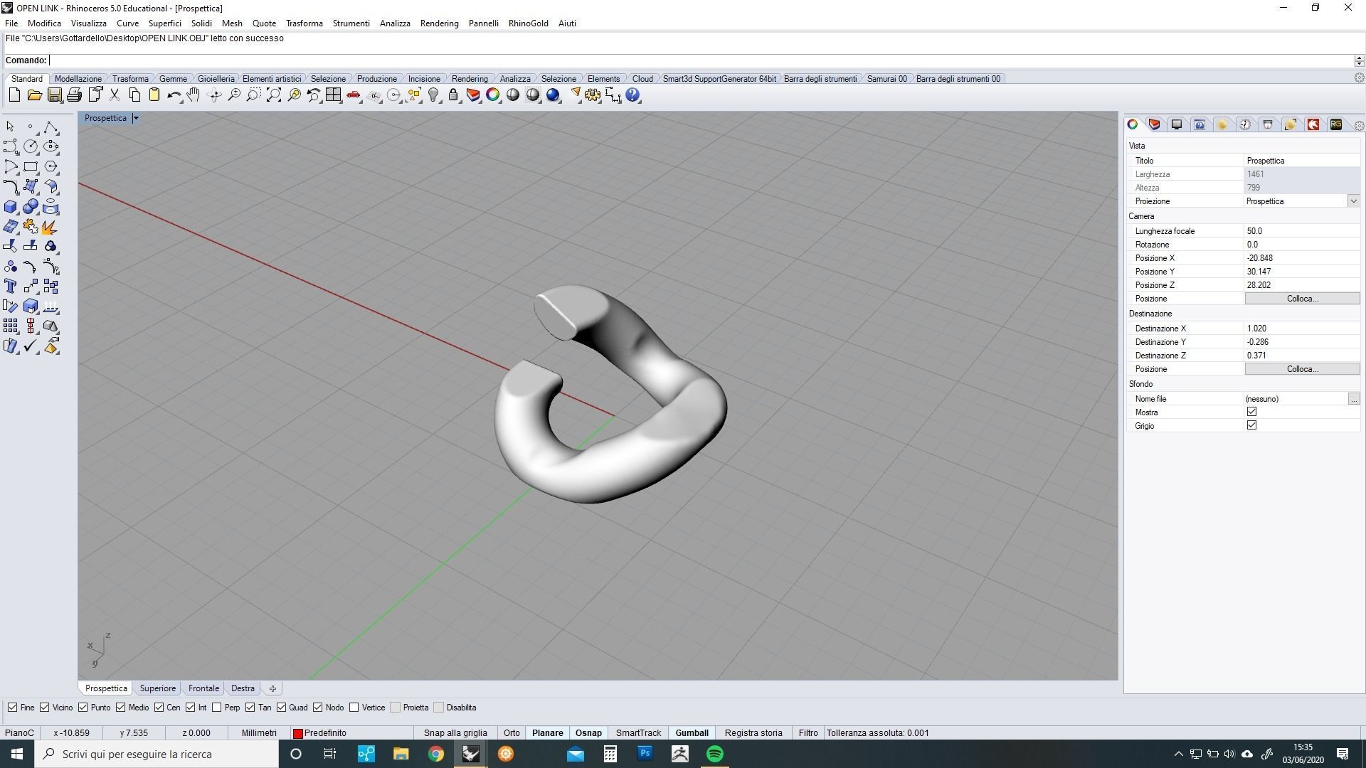 cuban chain 3D print model_8