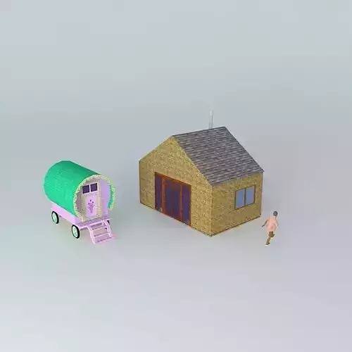 Clay stove with oven and hob Bell