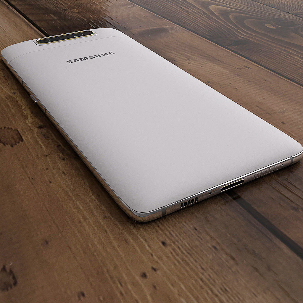 Samsung Galaxy A80 3D model_4