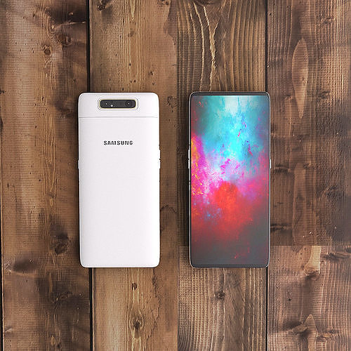 Samsung Galaxy A80 3D model