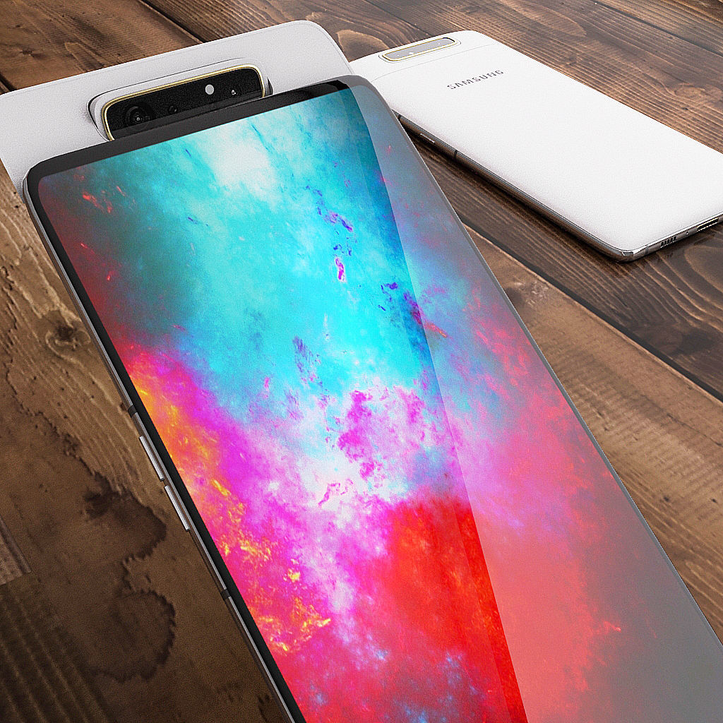 Samsung Galaxy A80 3D model_1