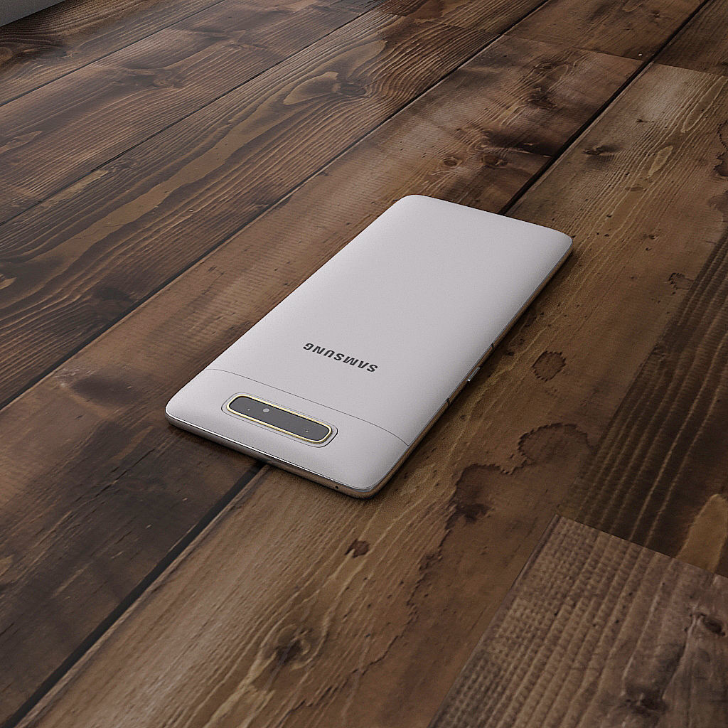 Samsung Galaxy A80 3D model_5