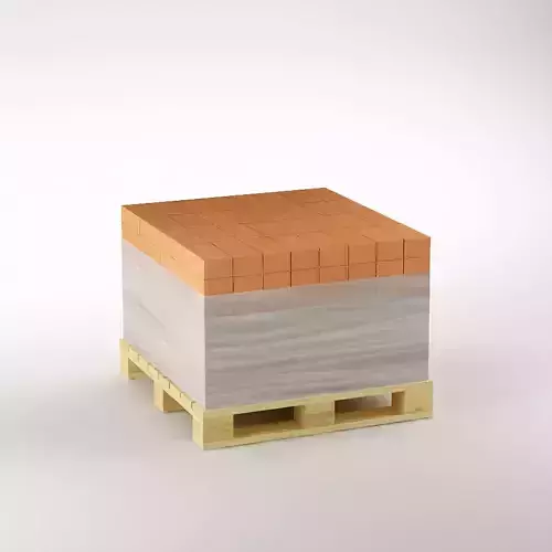 Bricks on the pallet 02