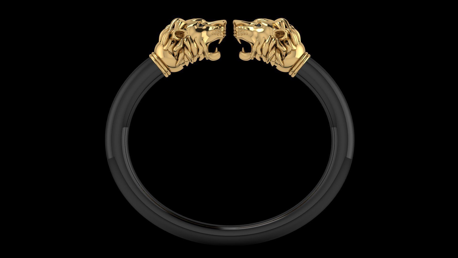 LION BRACELET  3D model_5