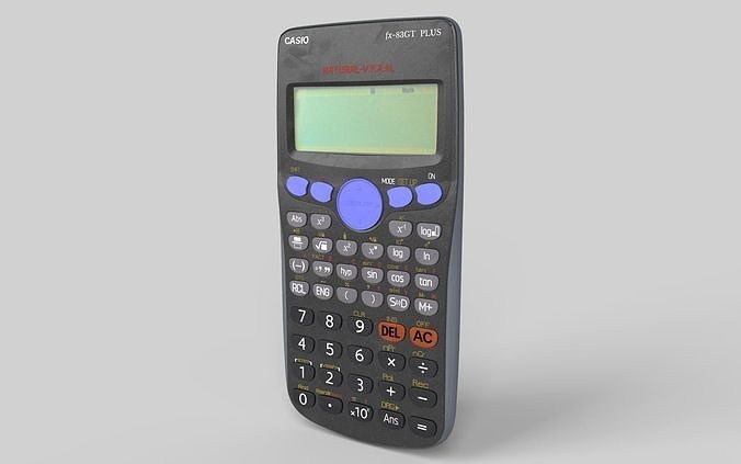 Casio Calculator 3D model