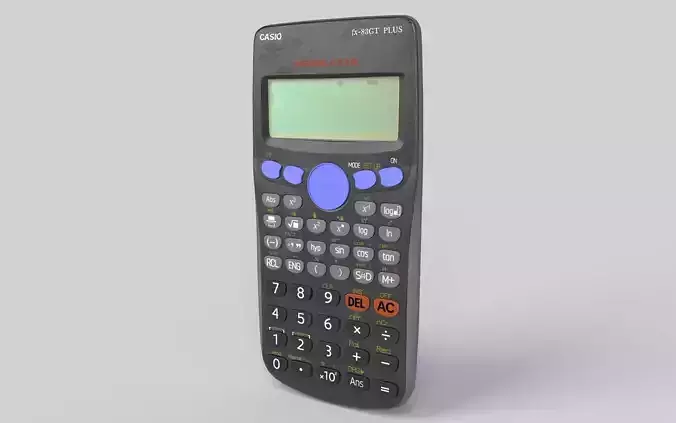 Casio Calculator 3D model