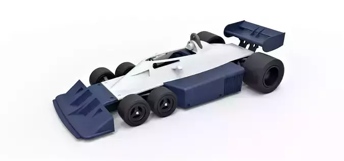 Tyrrell P34B Formula 1 Scale 1 to 24