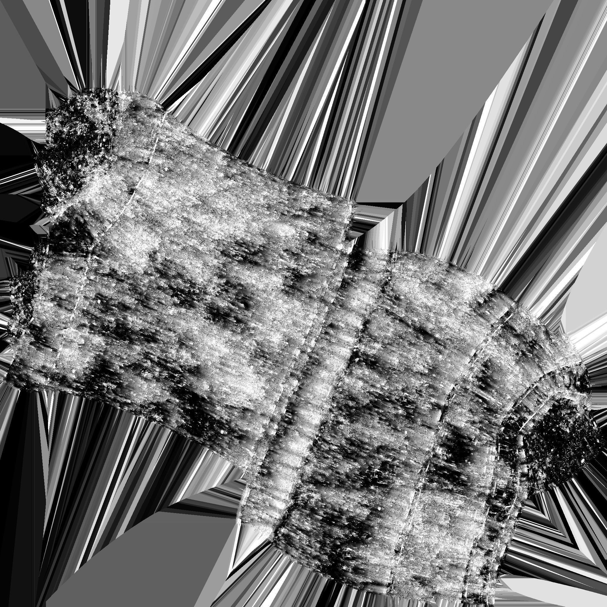 Egyptian Columns Low-poly 3D model_61