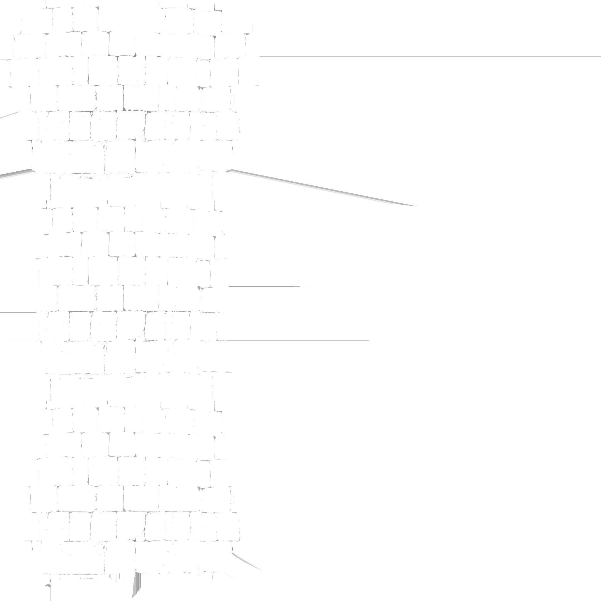 Egyptian Columns Low-poly 3D model_9