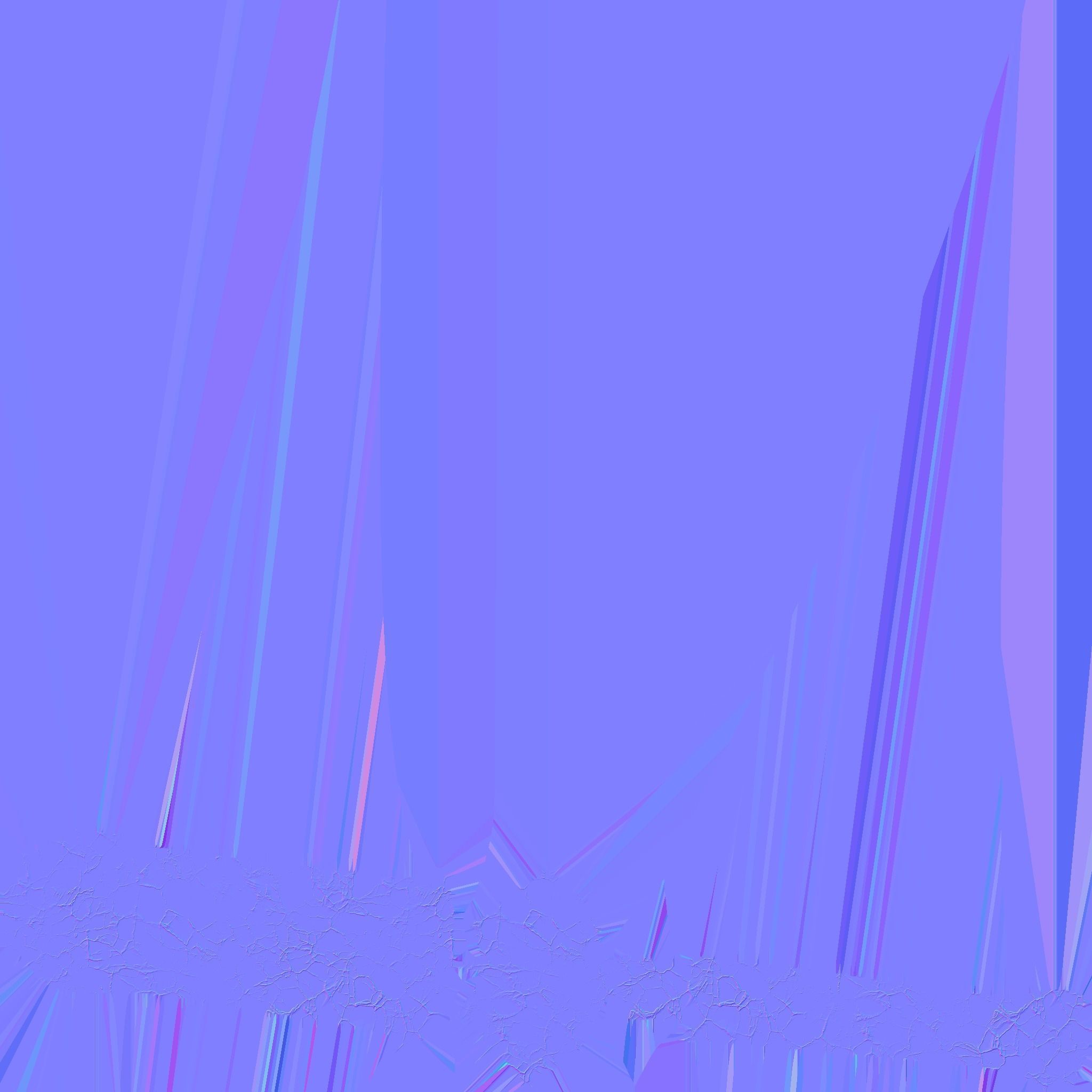 Egyptian Columns Low-poly 3D model_79