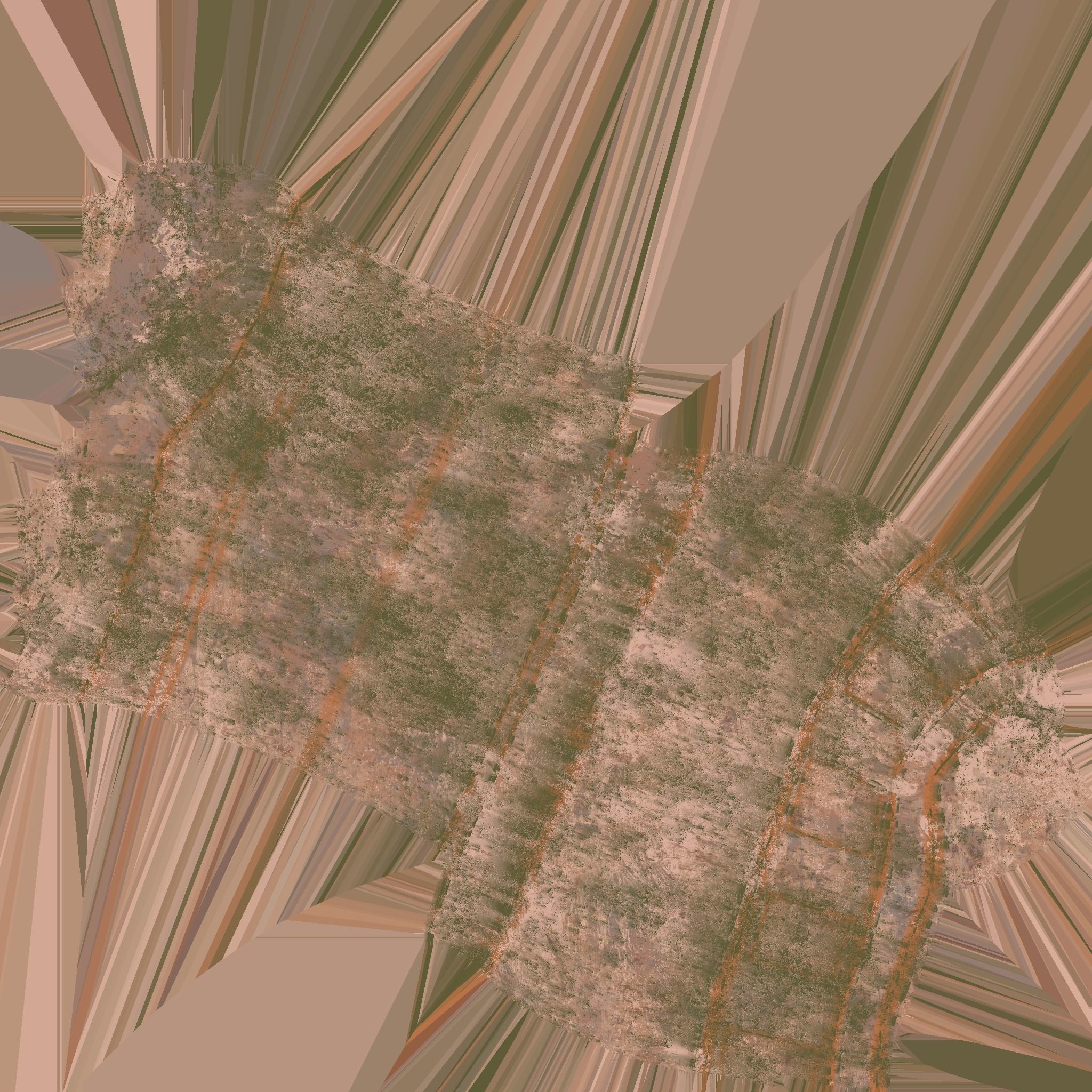 Egyptian Columns Low-poly 3D model_63