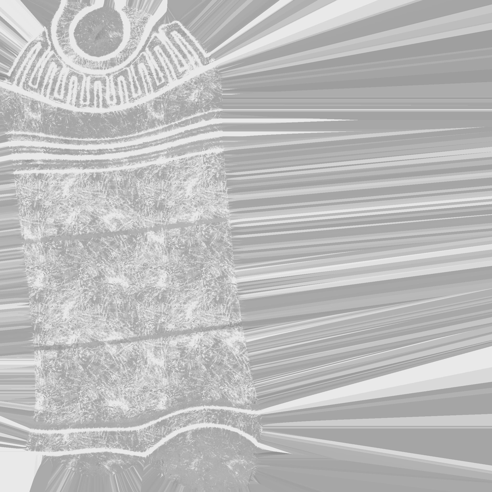 Egyptian Columns Low-poly 3D model_60