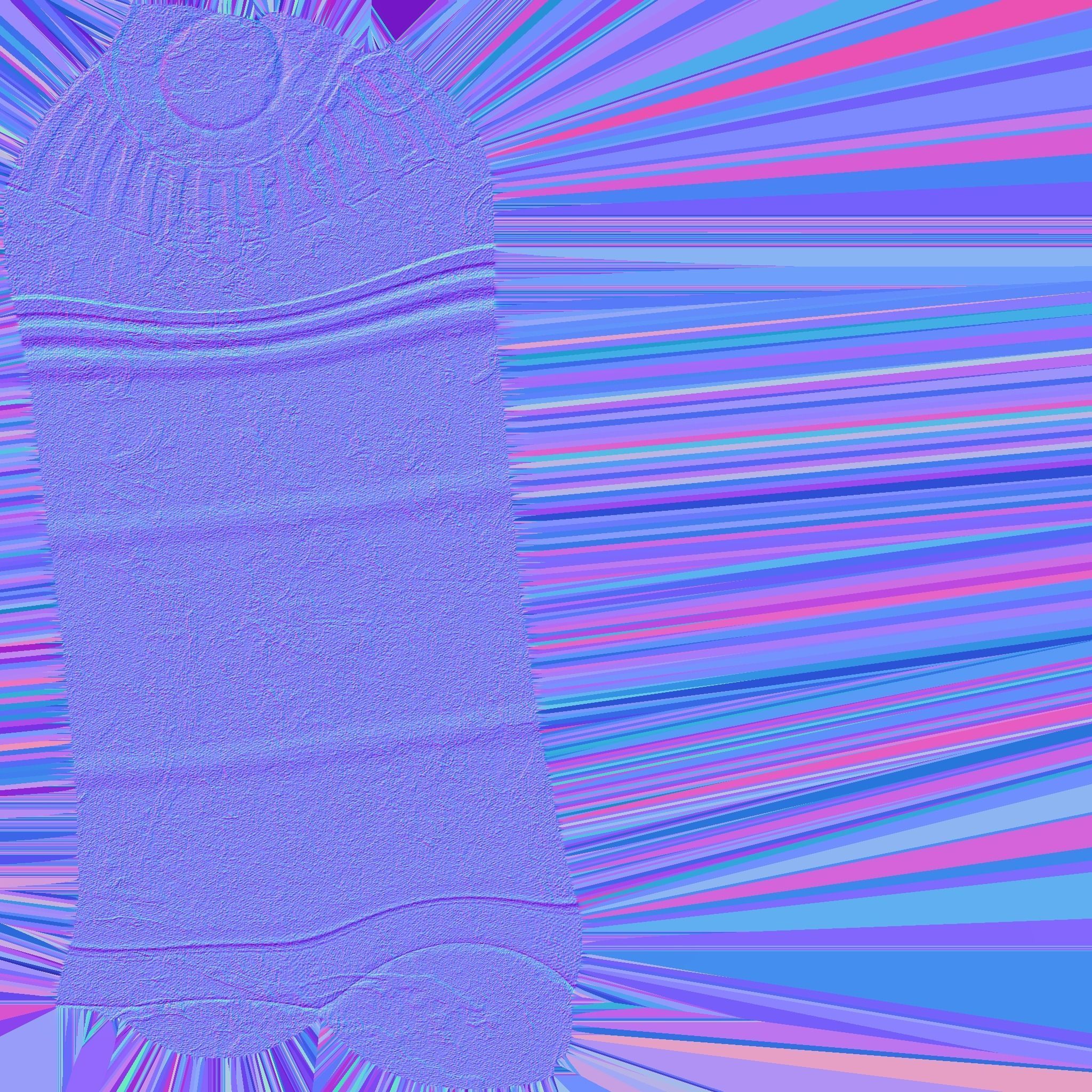 Egyptian Columns Low-poly 3D model_58