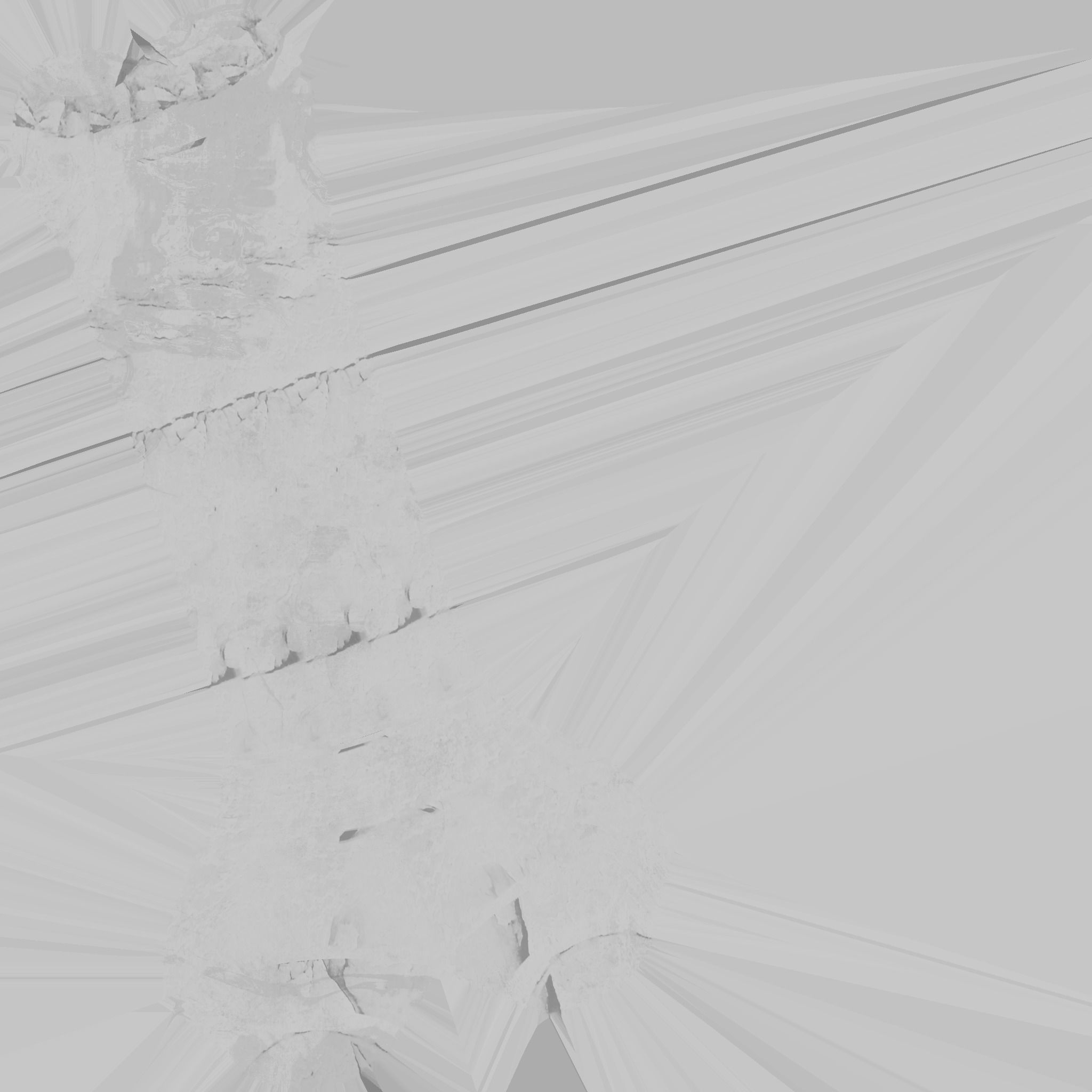 Egyptian Columns Low-poly 3D model_88