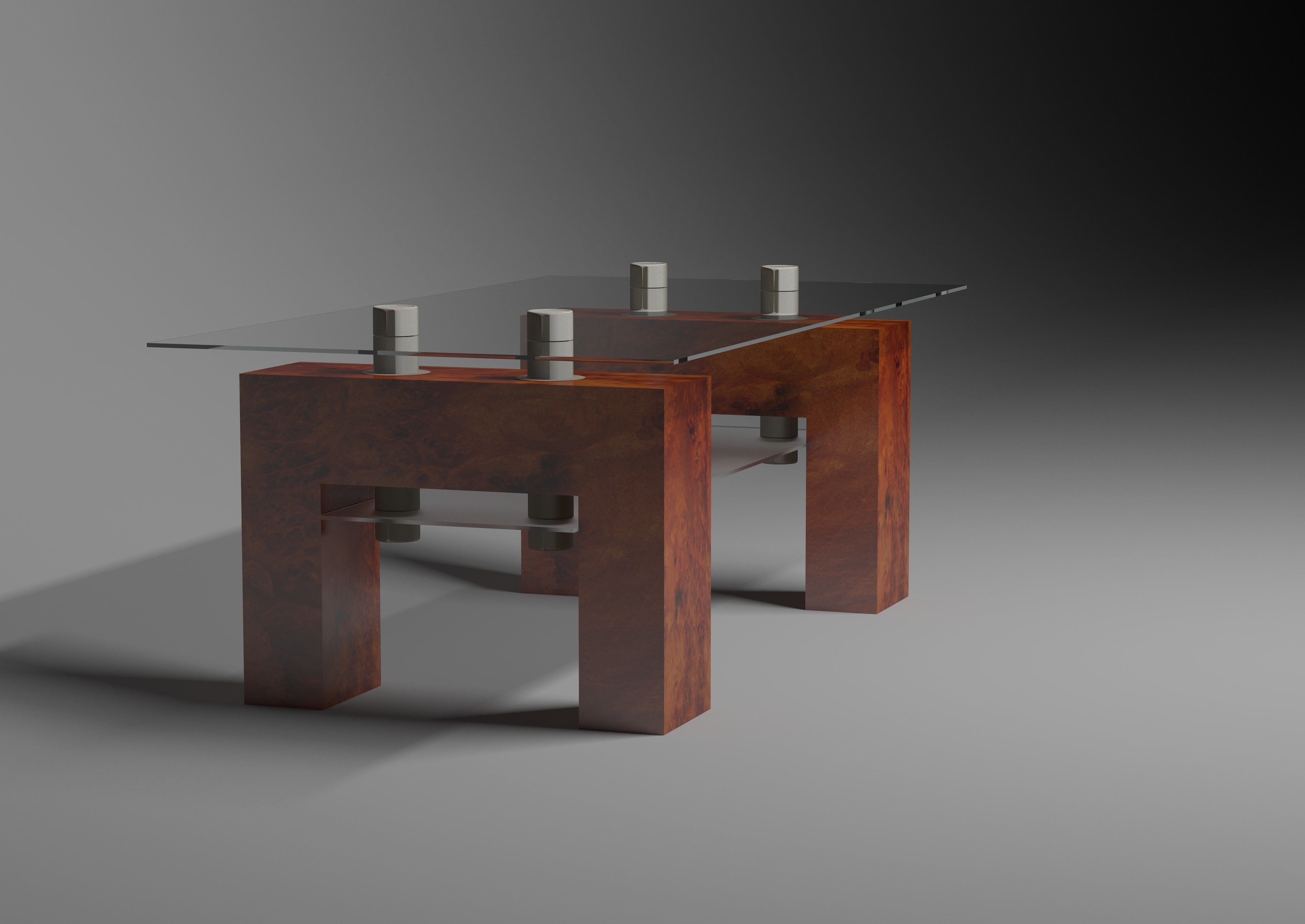 coffee table Free 3D model_5