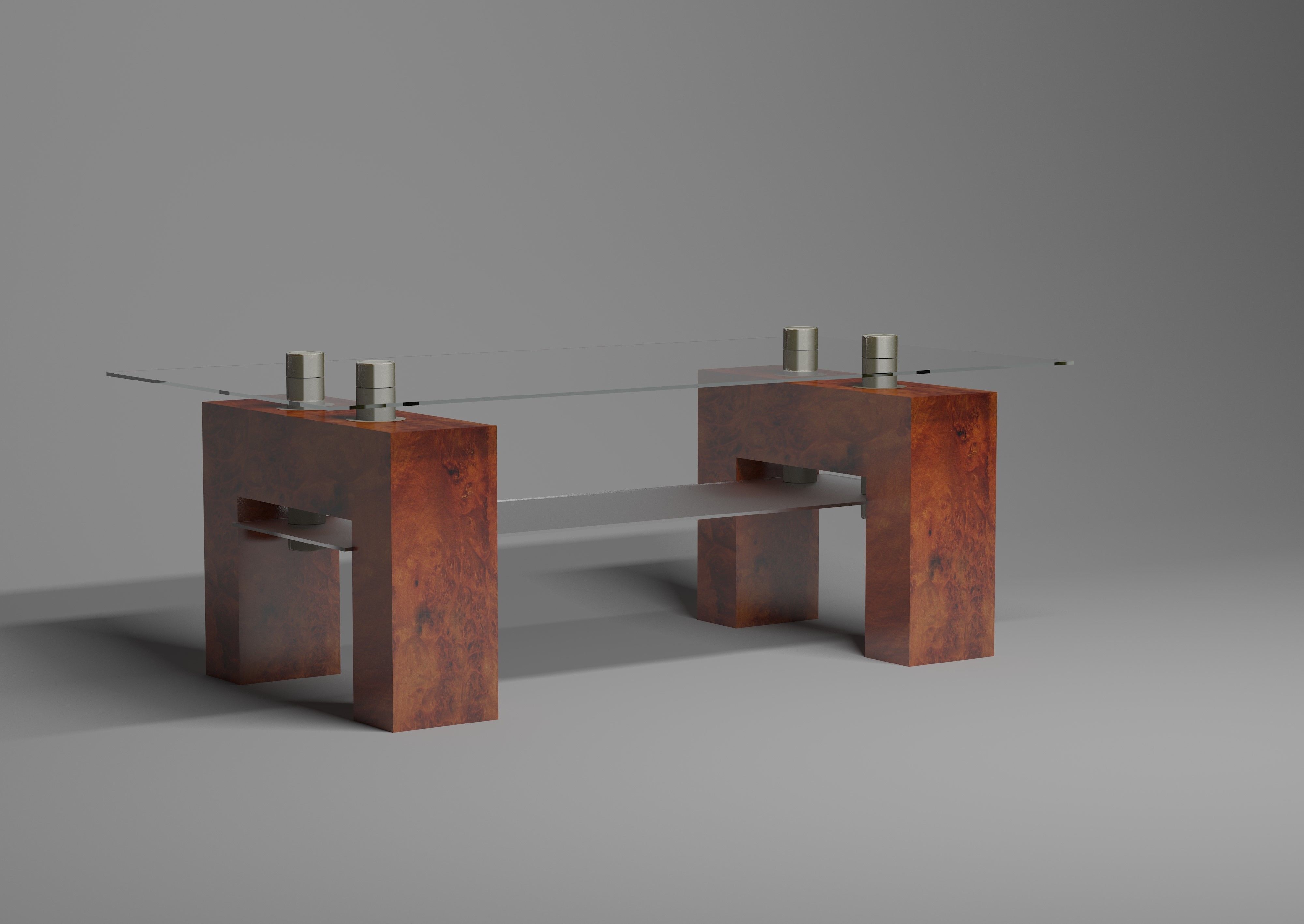 coffee table Free 3D model_4