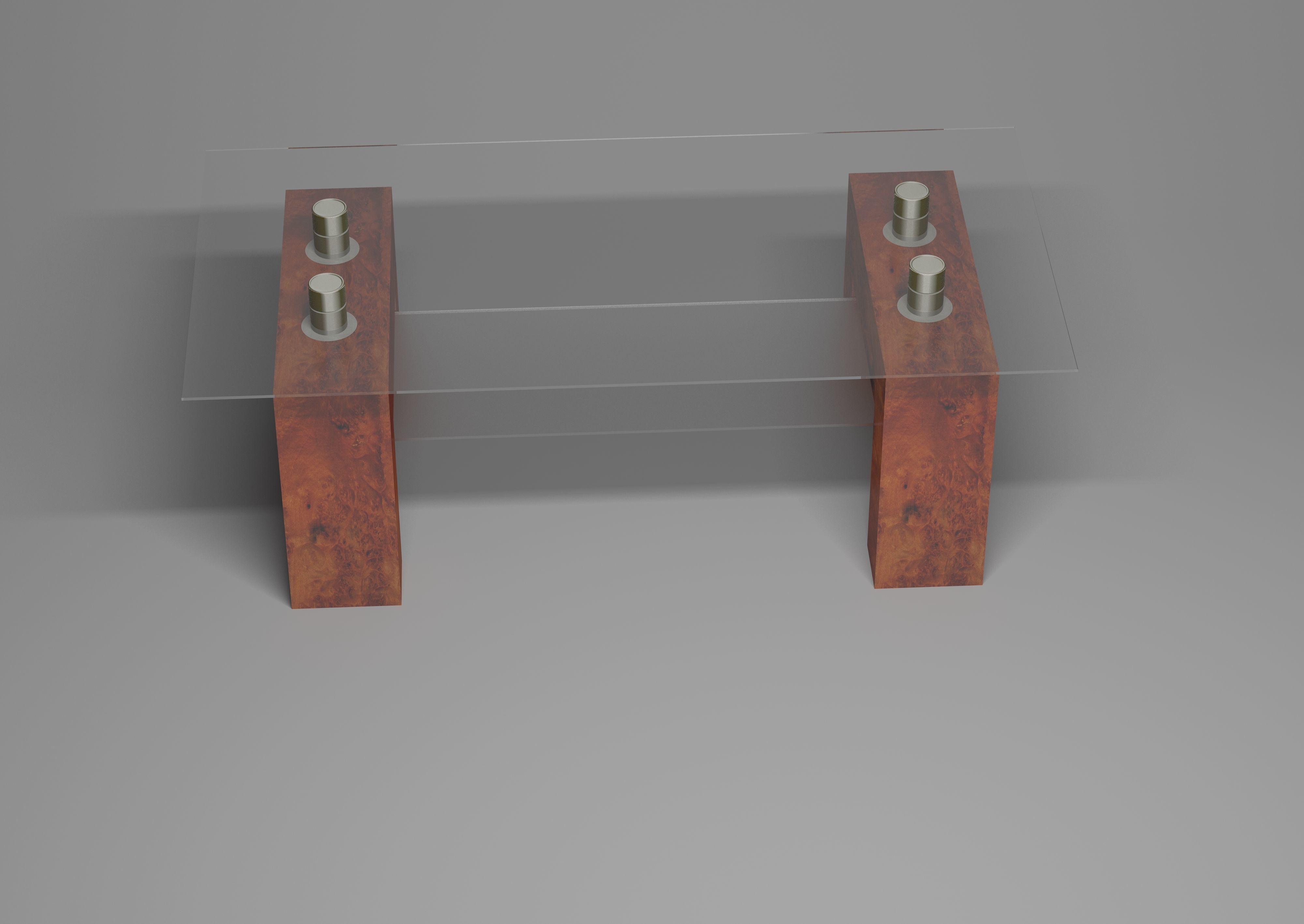 coffee table Free 3D model_2
