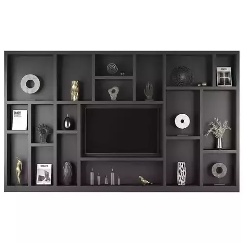 TV Shelf Furniture 71 3D model