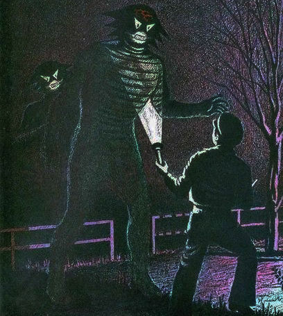 Demon Reptilian Alien Low-poly 3D model_14