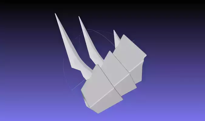 Shield Hero Curse Armor Upper Arm 3D print model