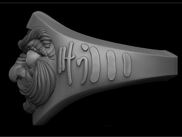 DARUMA RING 3D model_4