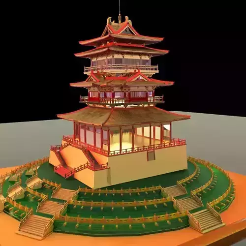 Chinese ancient building