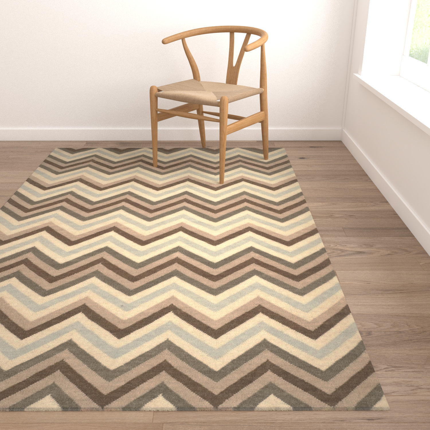 Rug Set 104 3D model_5