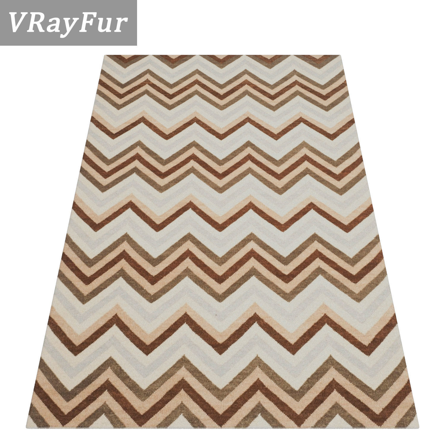 Rug Set 104 3D model_2