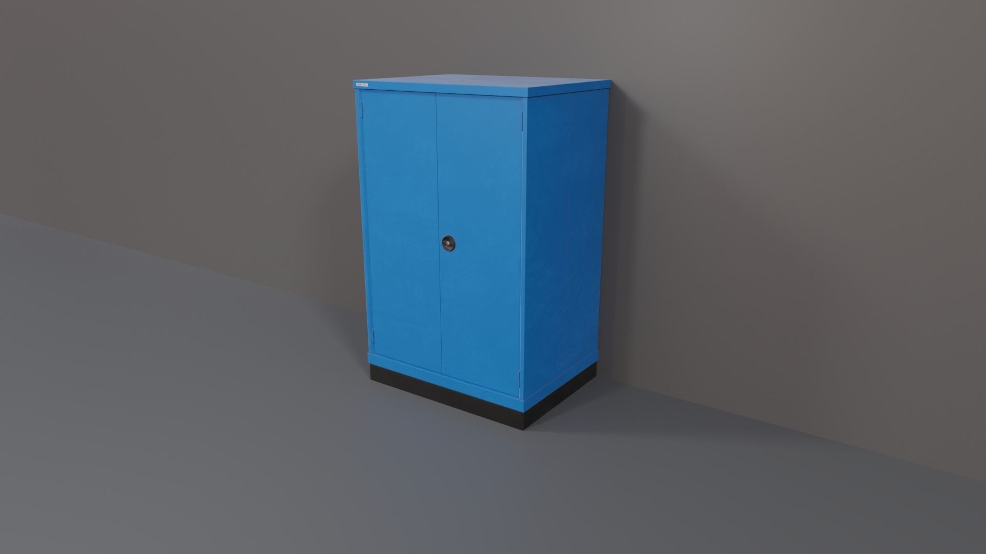 Industrial Workshop Bumped Cabinets Solid PBR Low-poly 3D model_31