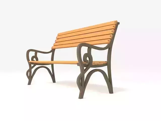 Bench wooden