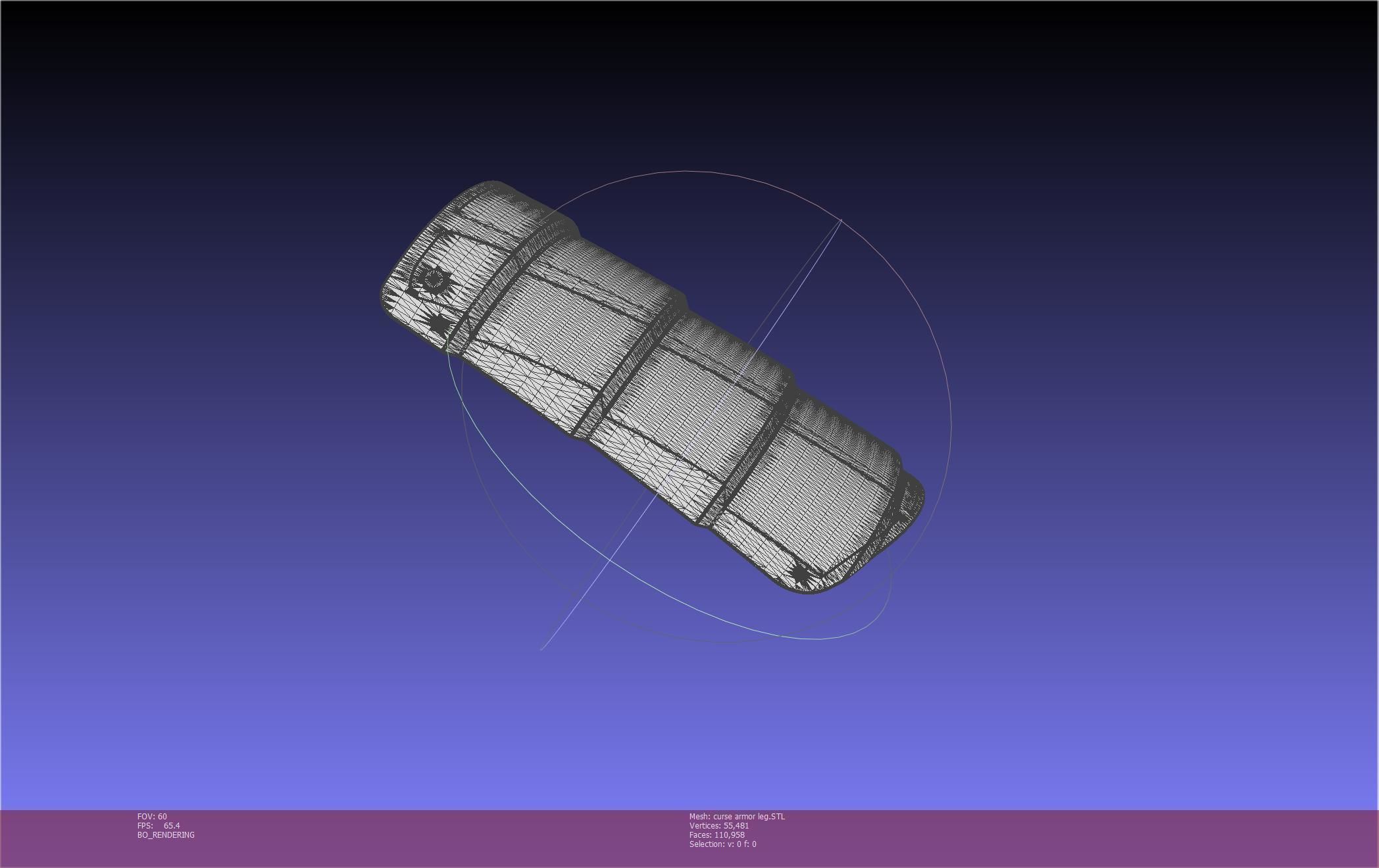 Shield Hero Curse Armor Leg Piece 3D print model_60