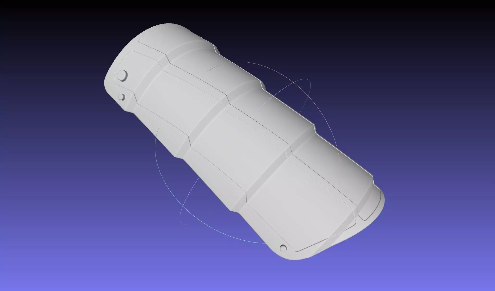 Shield Hero Curse Armor Leg Piece 3D print model_0