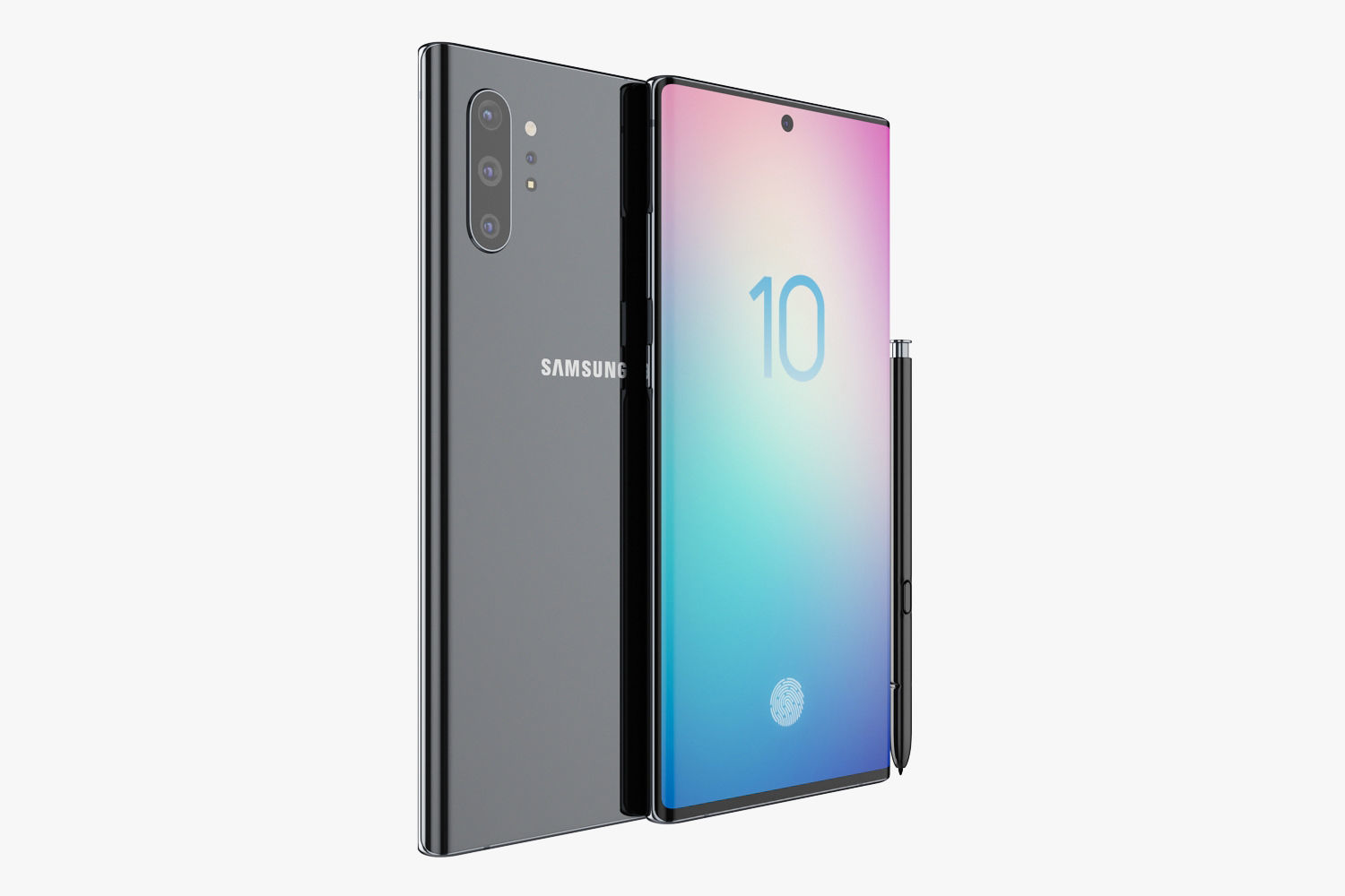 Samsung Galaxy Note 10 Plus 3D model_9