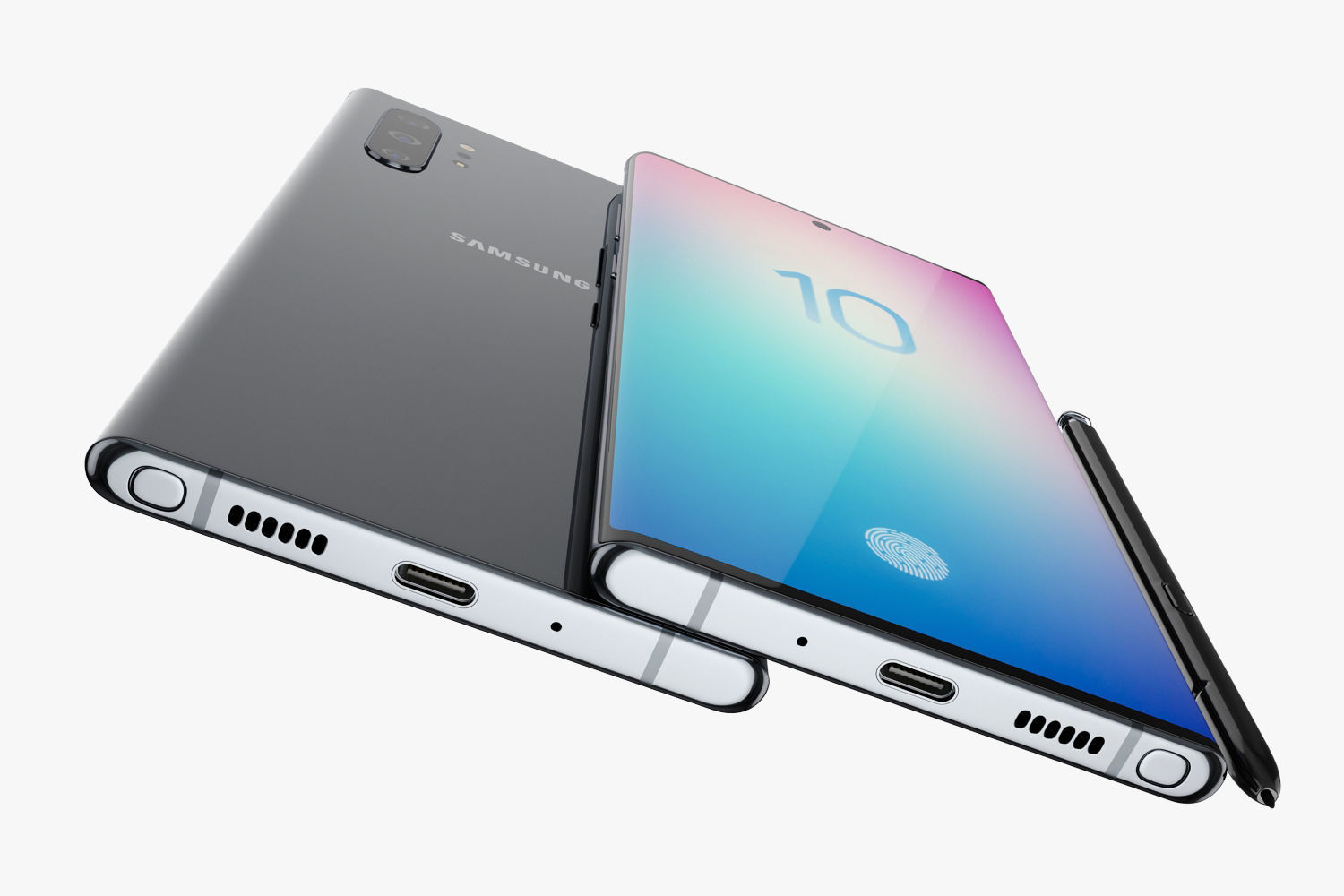 Samsung Galaxy Note 10 Plus 3D model_8
