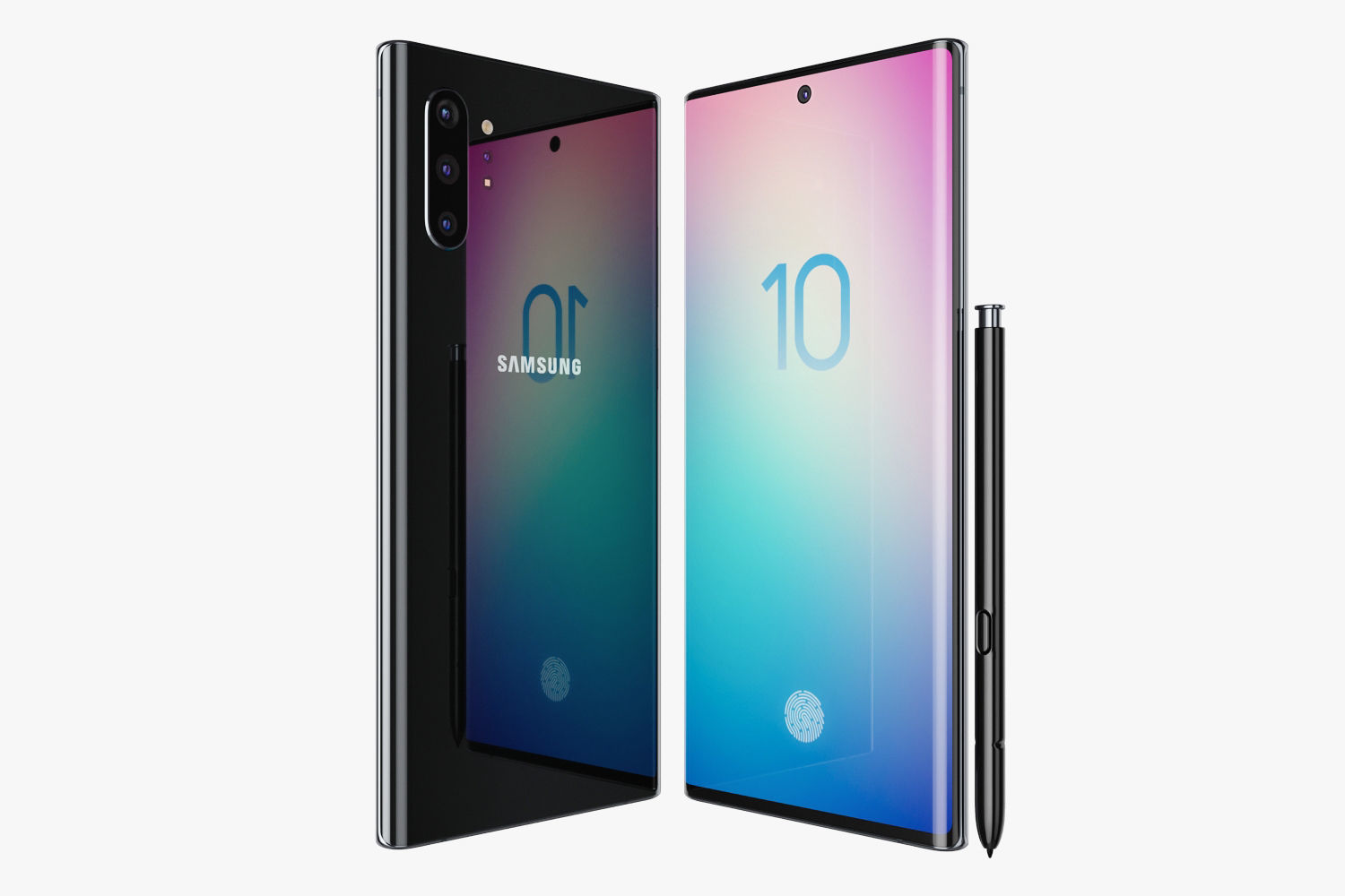 Samsung Galaxy Note 10 Plus 3D model_5