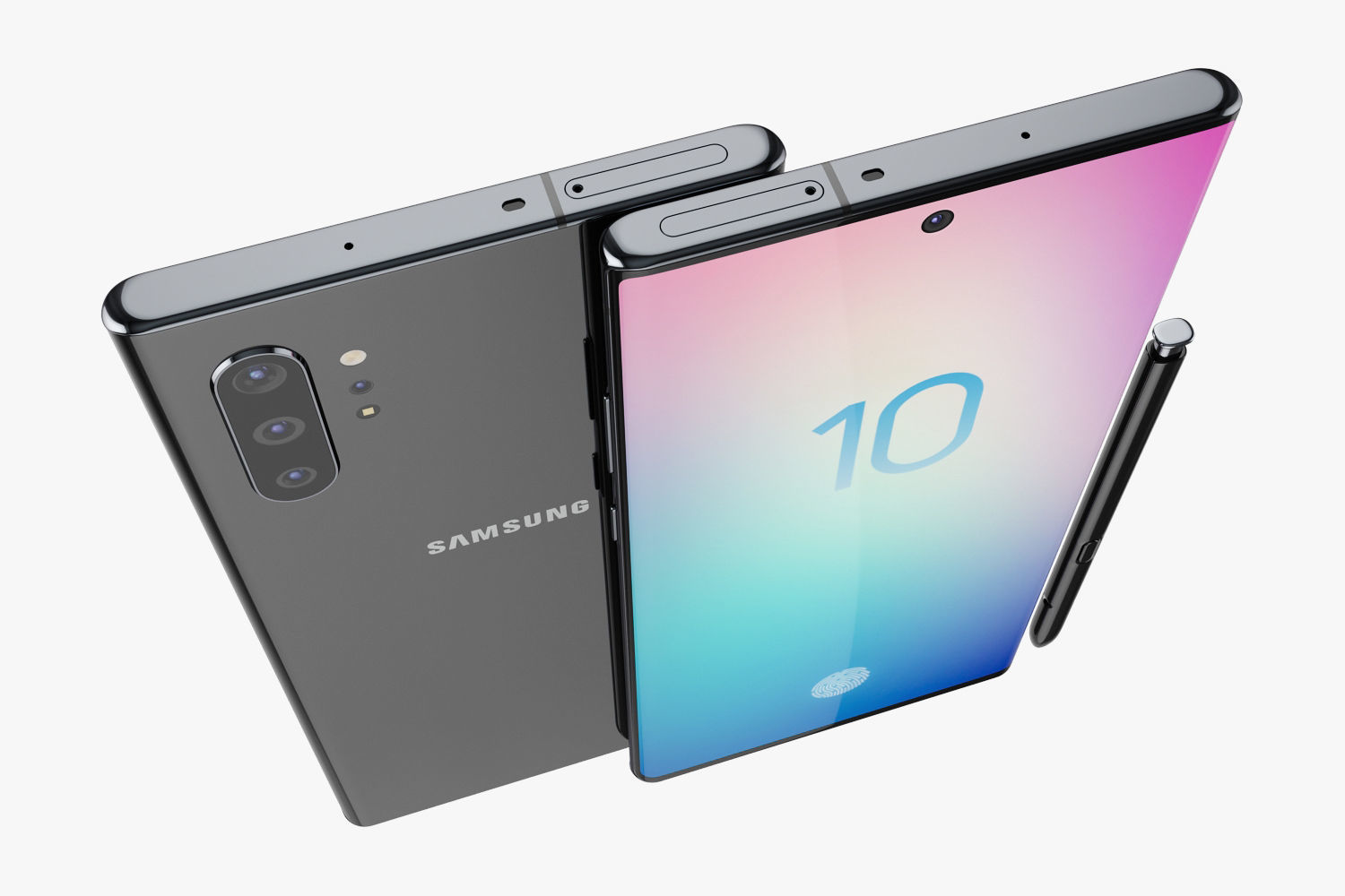 Samsung Galaxy Note 10 Plus 3D model_7