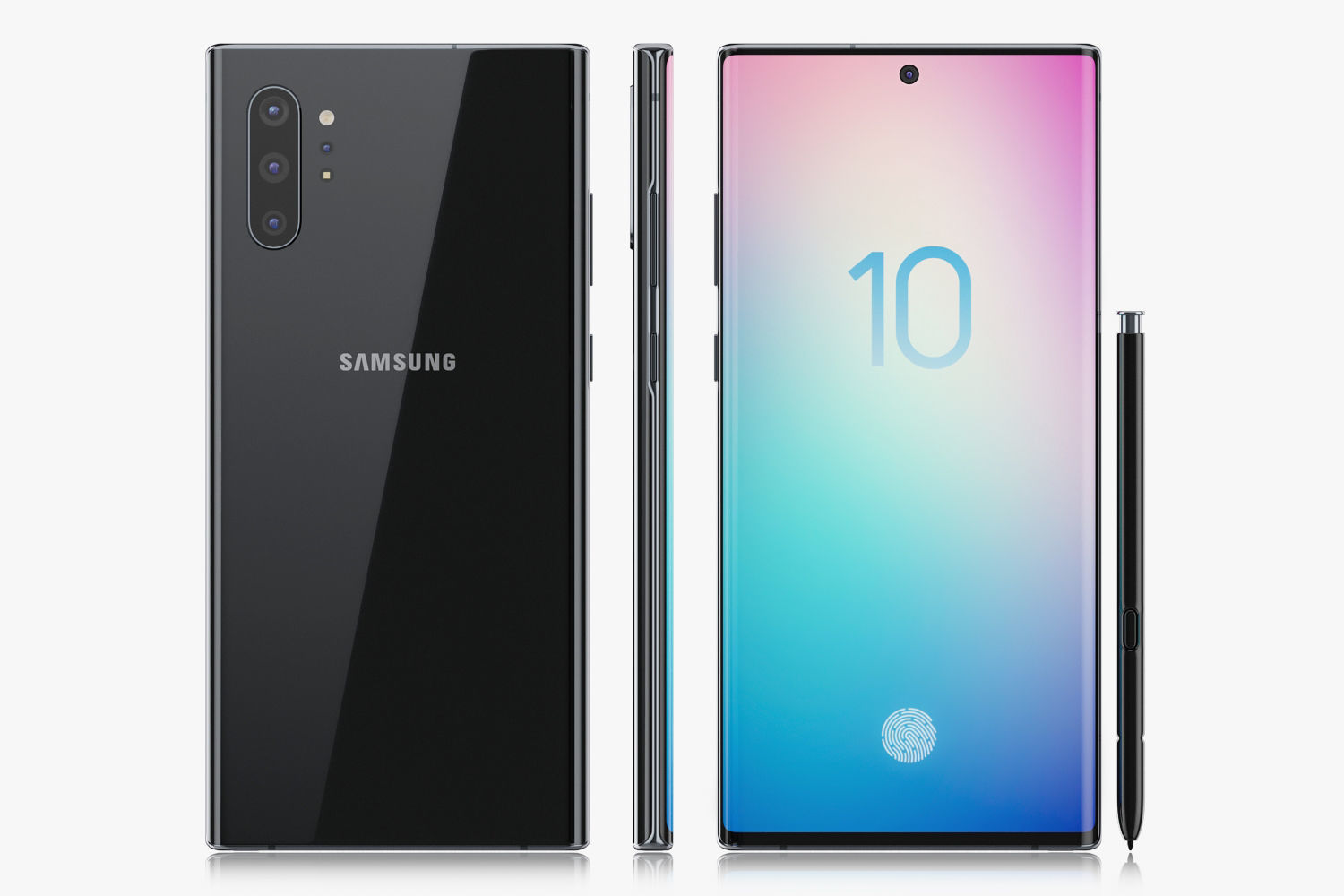 Samsung Galaxy Note 10 Plus 3D model_6