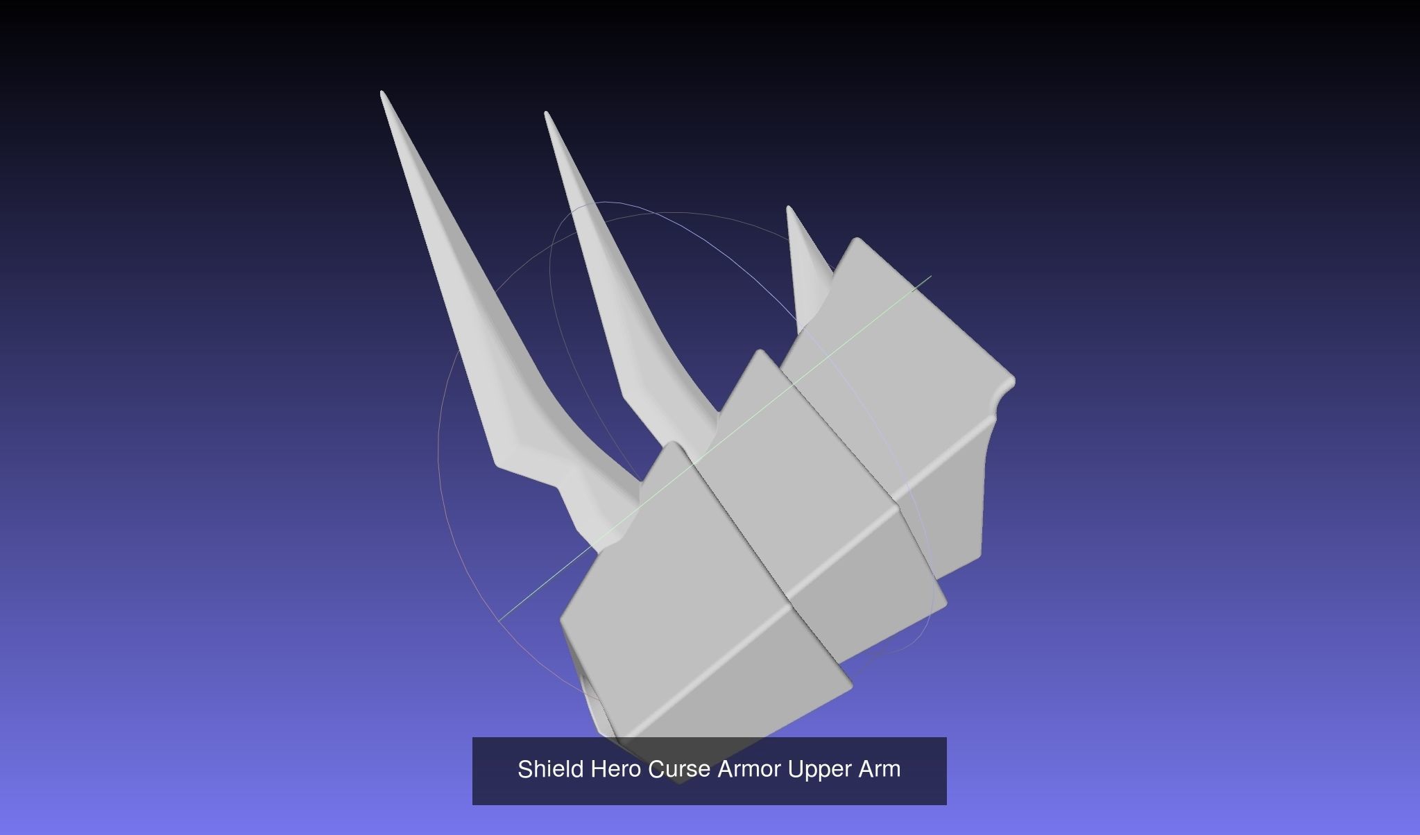 Rising Of The Shield Hero Printable Curse Armor Pieces 3D Model Collection_3