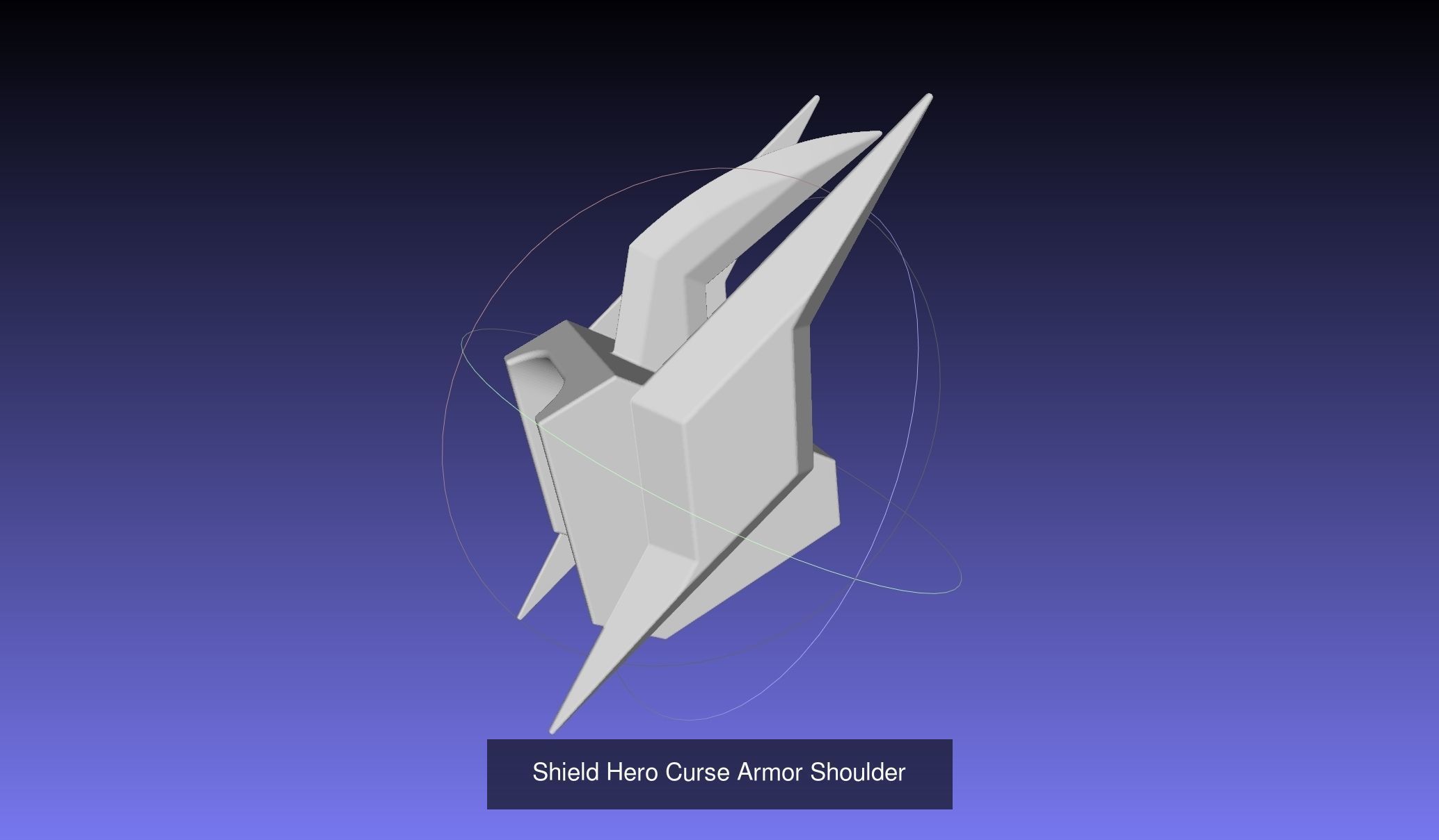 Rising Of The Shield Hero Printable Curse Armor Pieces 3D Model Collection_5