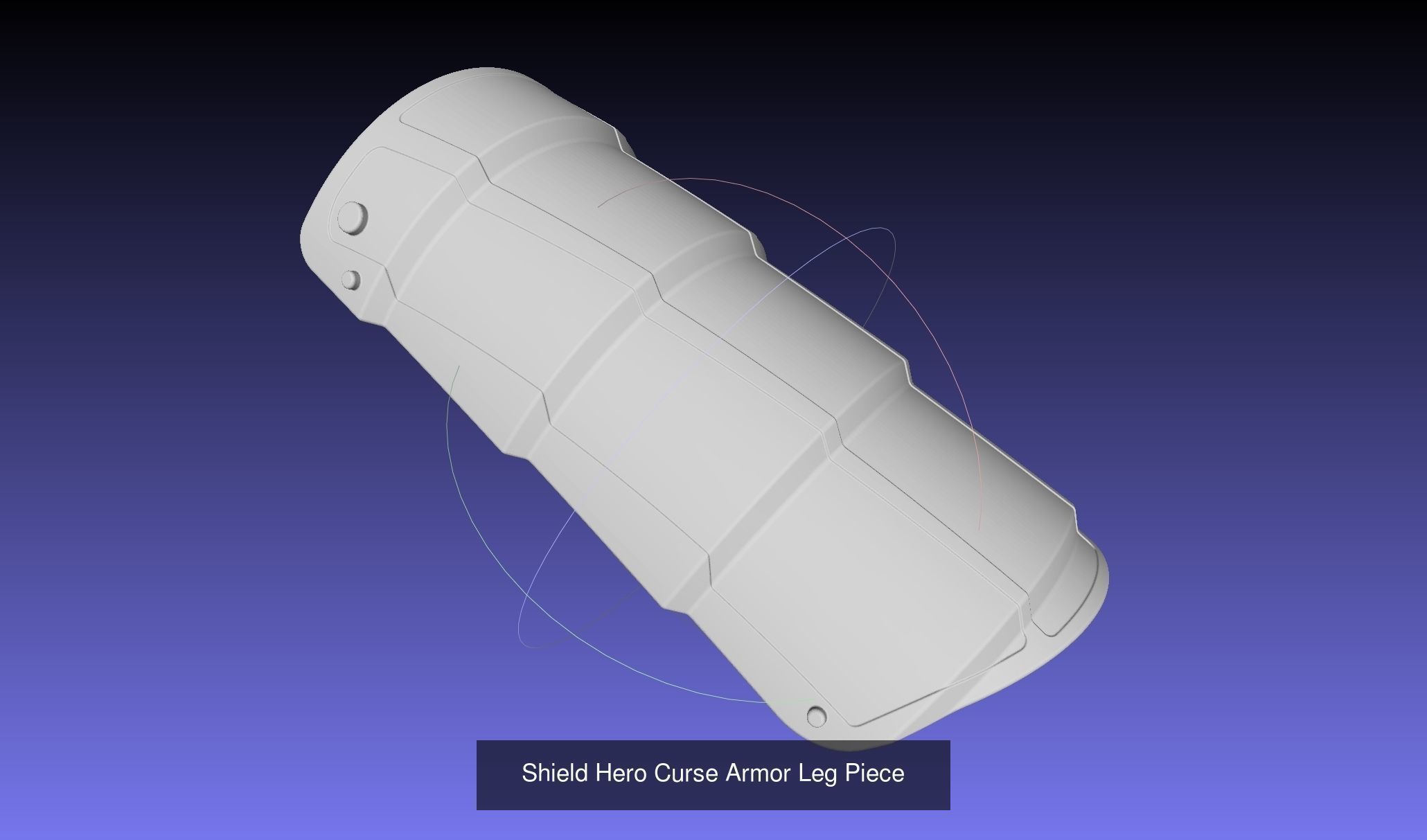 Rising Of The Shield Hero Printable Curse Armor Pieces 3D Model Collection_6