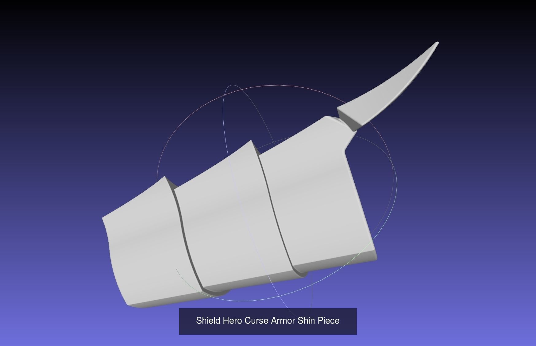 Rising Of The Shield Hero Printable Curse Armor Pieces 3D Model Collection_2